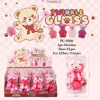 Set 10 Lip Gloss Mini Osito Twinkle C/Estuche T&G Tango