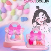 Set 4 Esponjas Beauty Blender Con Estuche Sweet Beauty