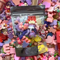 Pack X25 CHARMS Decoracion Kuromi Kitty Moda Koreana VIRAL (SURTIDOS)