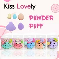 Set 5 Esponjitas Make Up Beauty Blenders Kiss Lovely