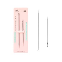 Set 2 Agujas Puntos Negros Limpieza Facial