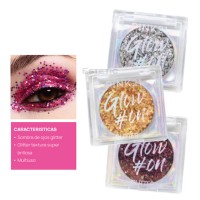 Glitter Individual Super Brilloso Pink 21