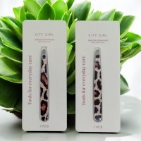 Pinza Para Cejas Animal Print City Girl