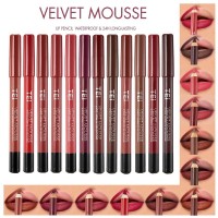 Lip Pencil Liner Velvet Mousse 24 Hs Waterproof TEI