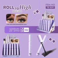 Mascara Pestanas Roll To High Ultra Larga Duracion Waterproof TEI