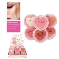 Rubor Double Love Polvo Pink 21