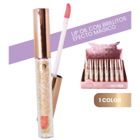 CAJA X48 Lip Oil Hidratante Magico Con Destellos 4 Angels