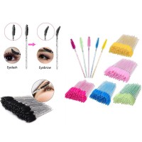 Pack X50 Cepillos Para Ceja C/Glitter