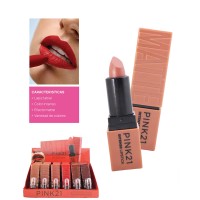 CAJA X24 Labial Barra Extreme Matte Pink 21
