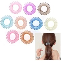 Pack X5 Gomita Espiral Para Cabello (SURTIDAS)