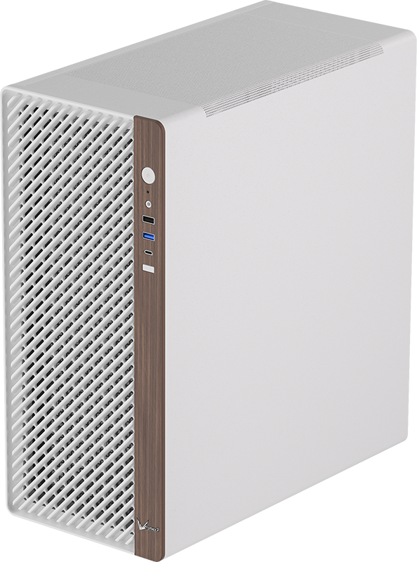 Gabinete Formula V Timberline T2 White (atx + 4 Fans Frgb)