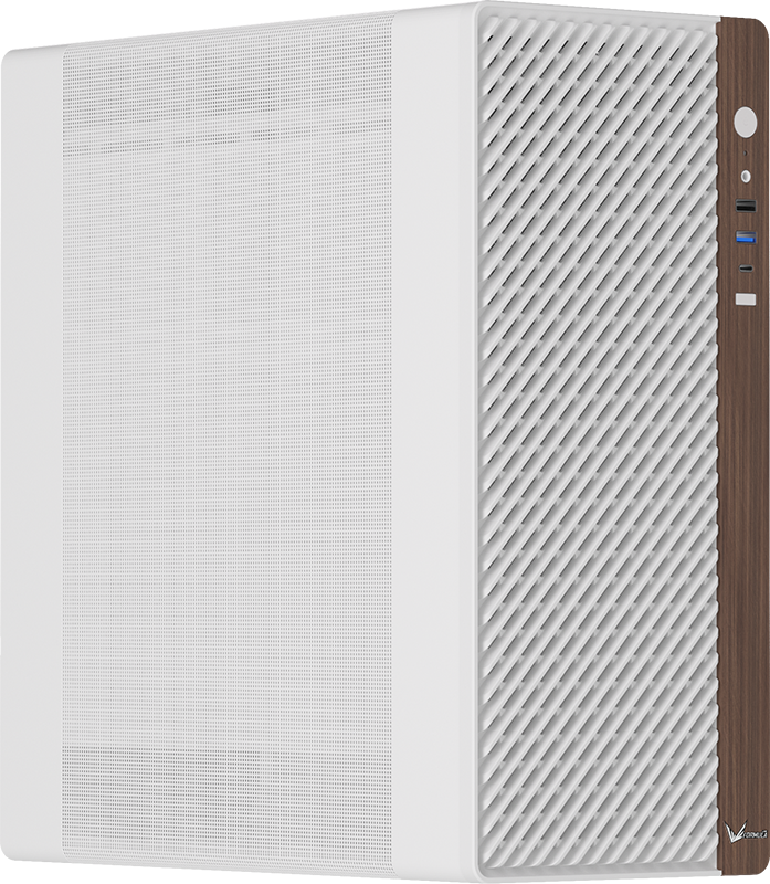 Gabinete Formula V Timberline T2 White (atx + 4 Fans Frgb)