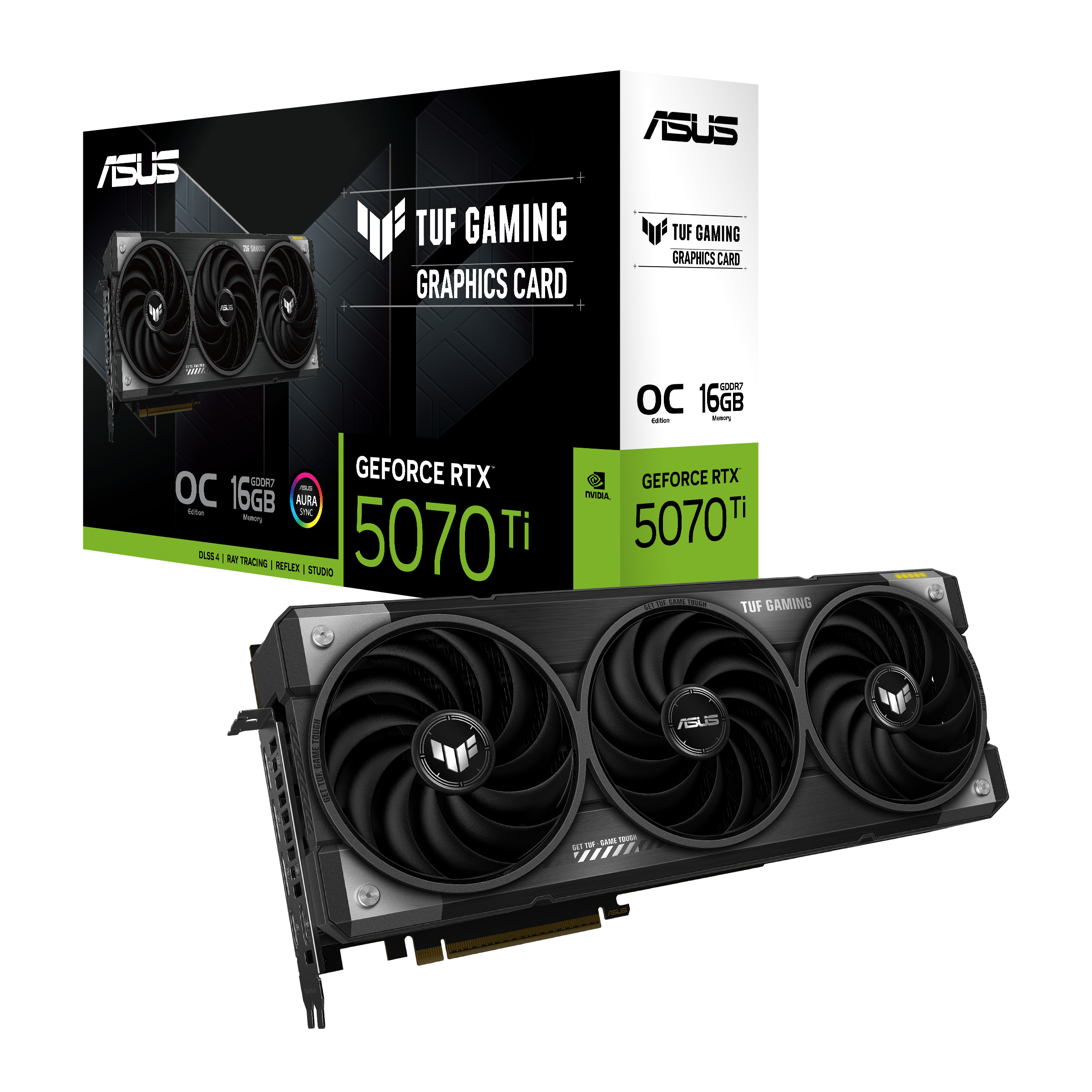 Placa De Video Asus Tuf Rtx 5070ti Oc 16gb Gaming