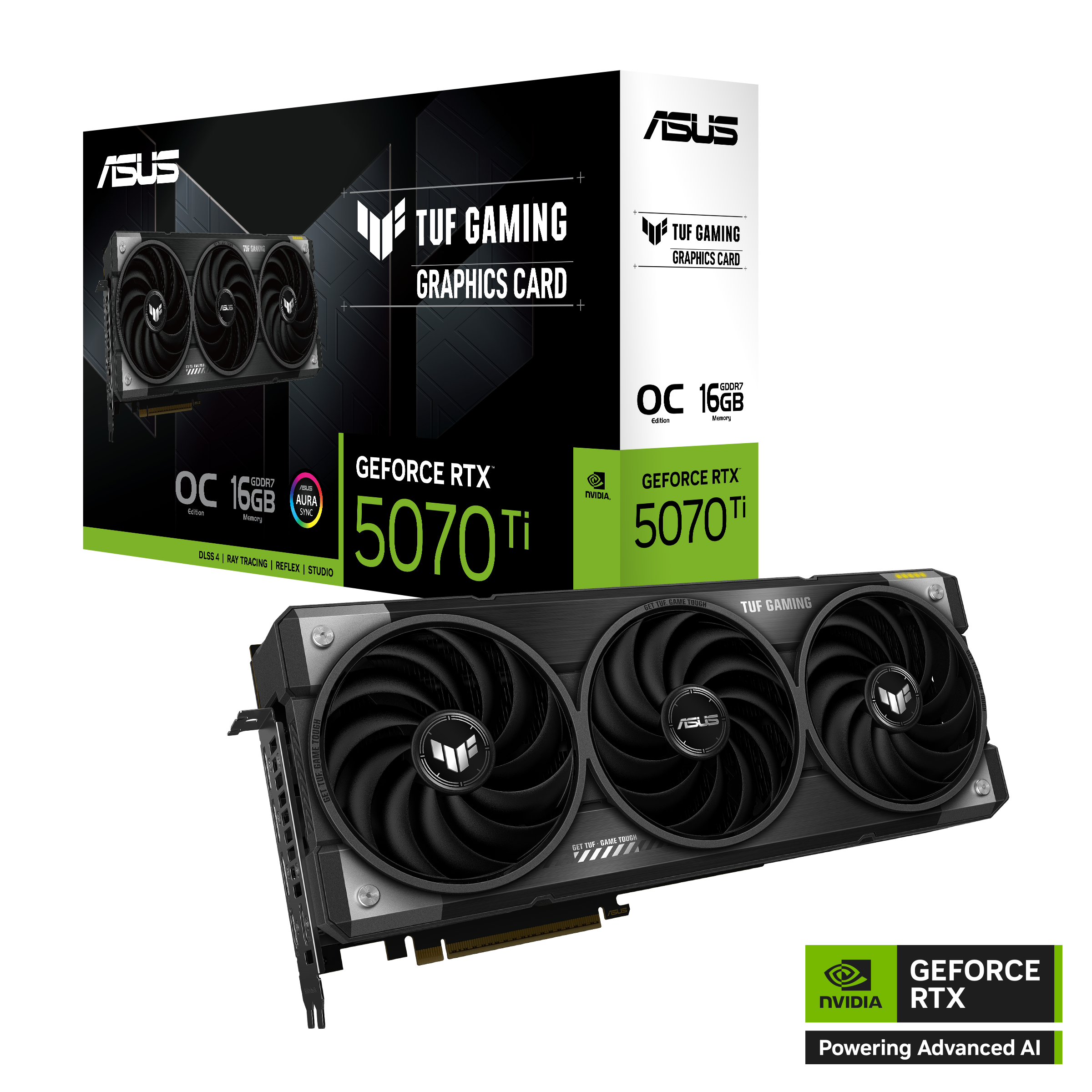Placa De Video Asus Tuf Rtx 5070ti Oc 16gb Gaming