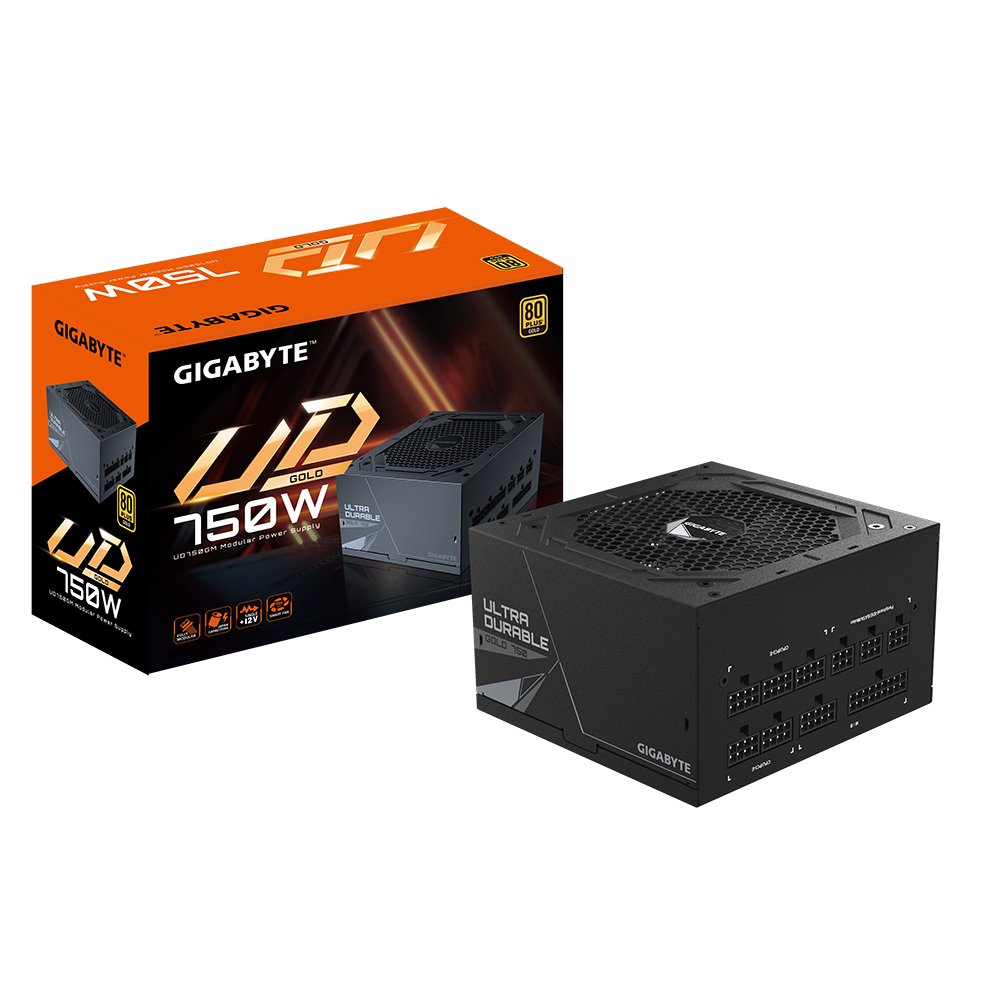 Fuente Gigabyte 750w Ud750gm 80 Gold Modular
