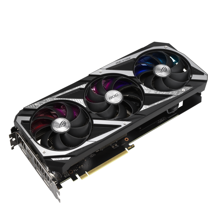 Outlet Placa De Video Asus Rog Strix Geforce Rtx 3060 Ti Oc Edition  Gddr6 De 8gb