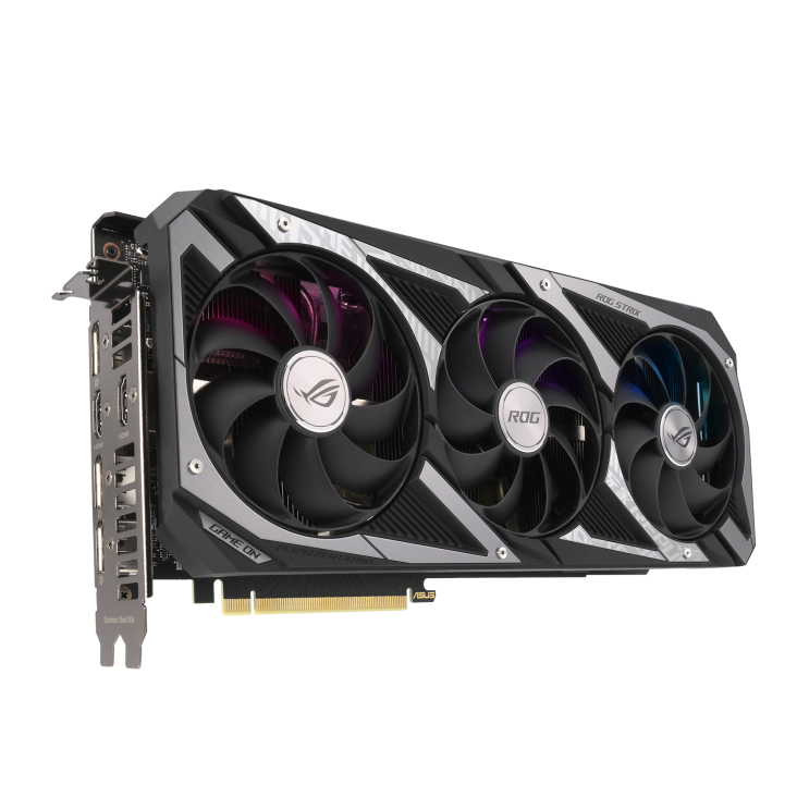 Outlet Placa De Video Asus Rog Strix Geforce Rtx 3060 Ti Oc Edition  Gddr6 De 8gb