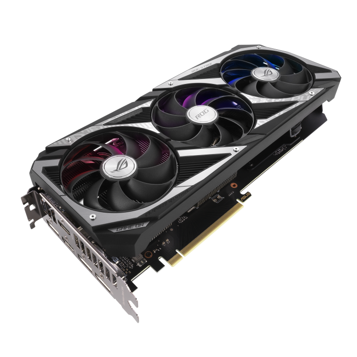 Outlet Placa De Video Asus Rog Strix Geforce Rtx 3060 Ti Oc Edition  Gddr6 De 8gb