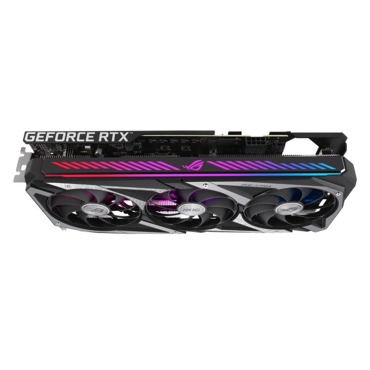 Outlet Placa De Video Asus Rog Strix Geforce Rtx 3060 Ti Oc Edition  Gddr6 De 8gb