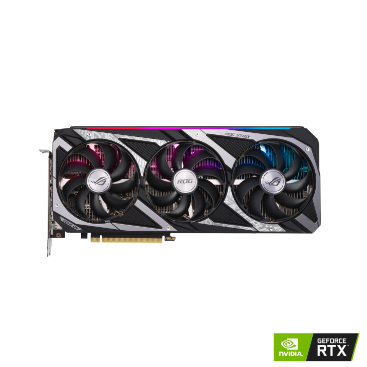 Outlet Placa De Video Asus Rog Strix Geforce Rtx 3060 Ti Oc Edition  Gddr6 De 8gb