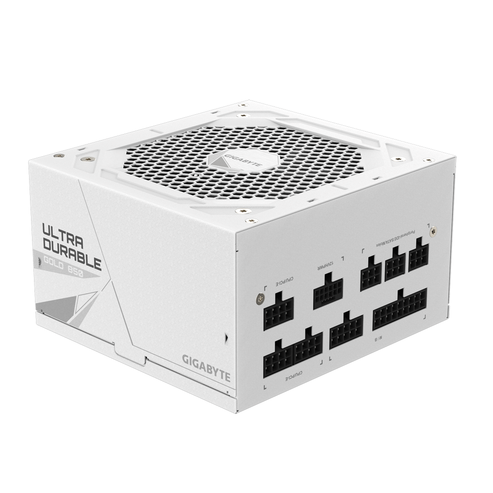 Fuente Gigabyte 850w Ud850gm 80 Gold Modular Pg5 Blanca