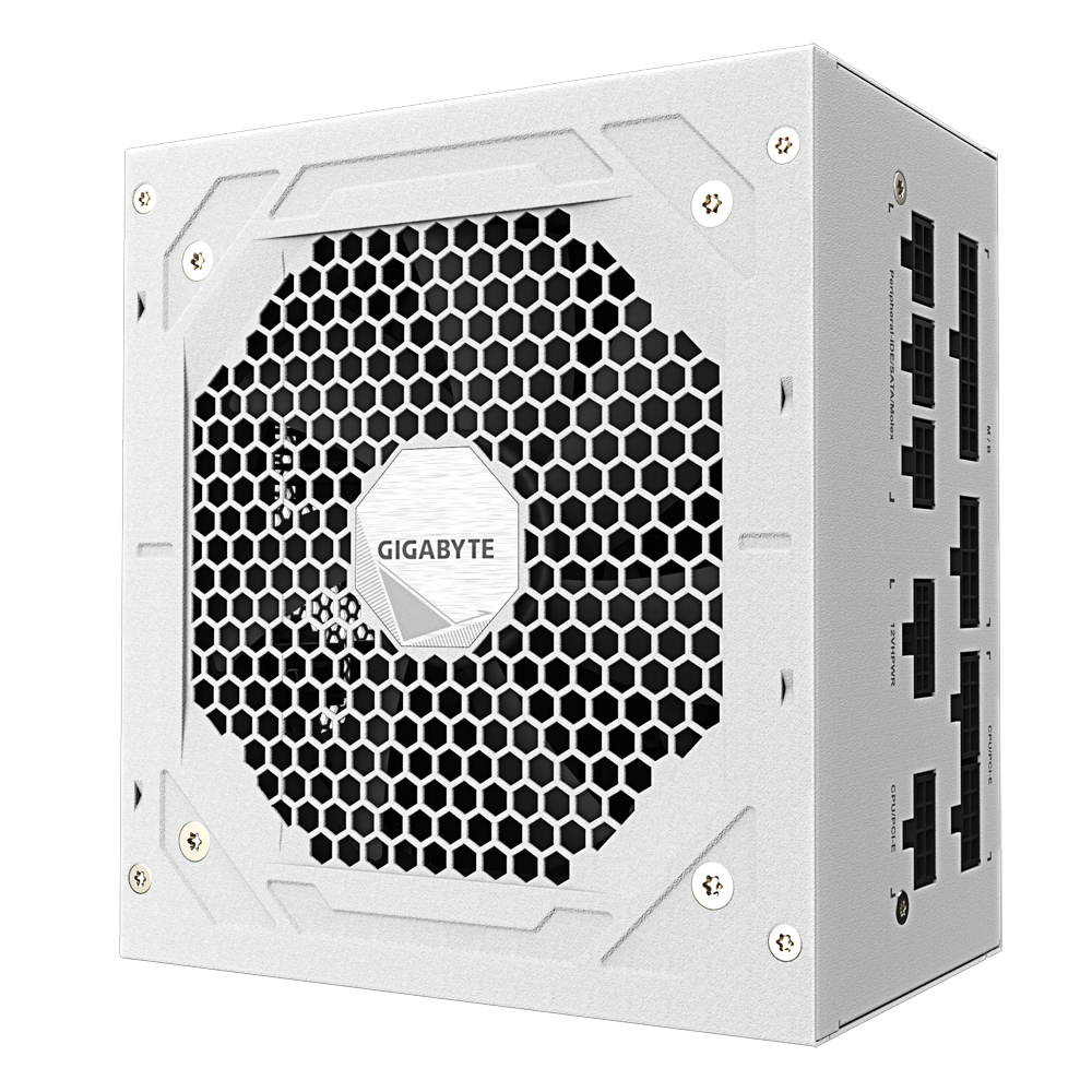 Fuente Gigabyte 850w Ud850gm 80 Gold Modular Pg5 Blanca