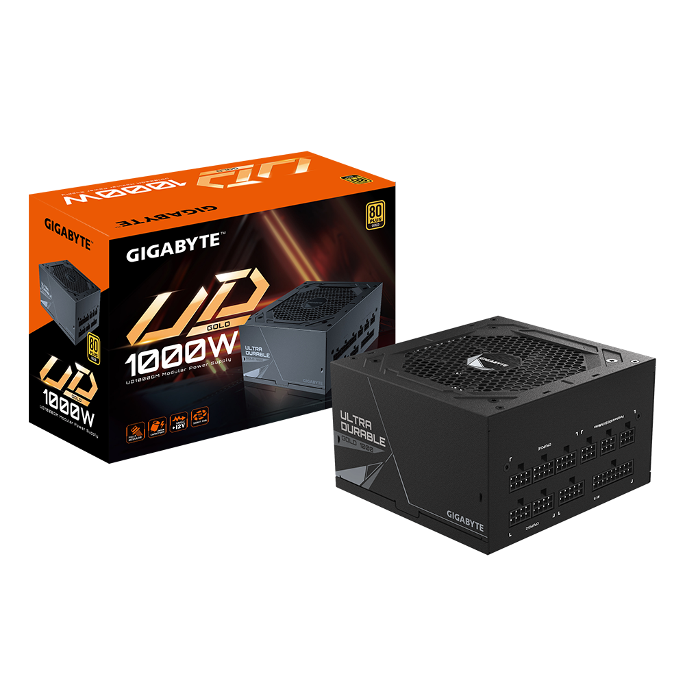 Fuente Gigabyte 1000w Ud1000gm 80 Gold Plus Modular