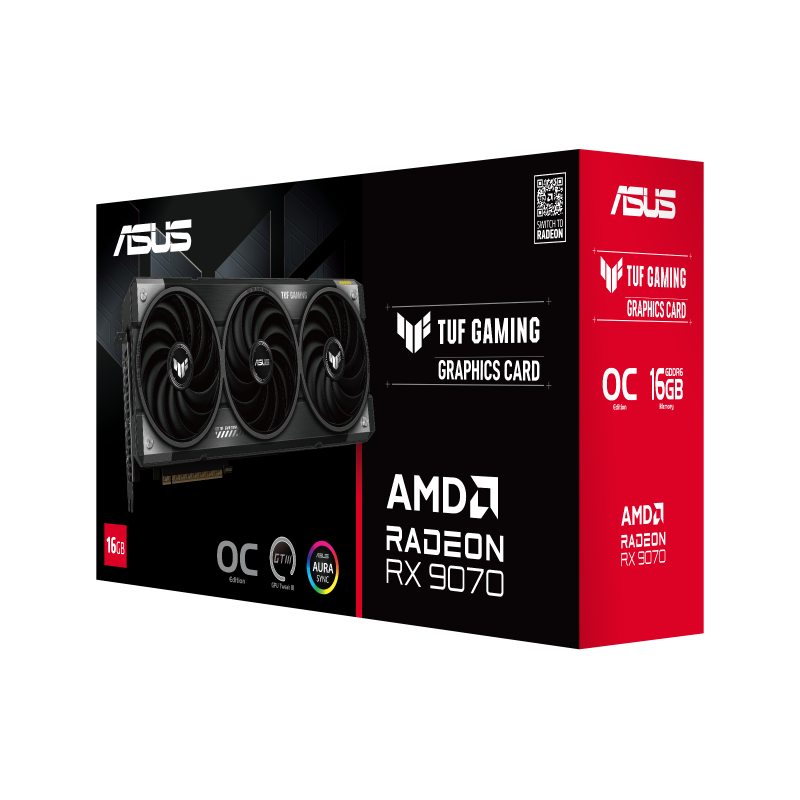 Placa De Video Asus Tuf Radeon Rx 9070 O16g