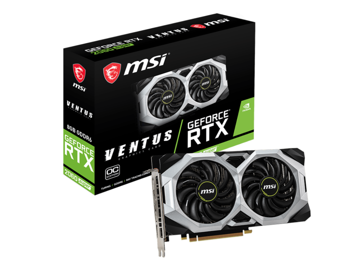 Outlet Placa De Video Msi Ventus Rtx 2060 Super 8gb