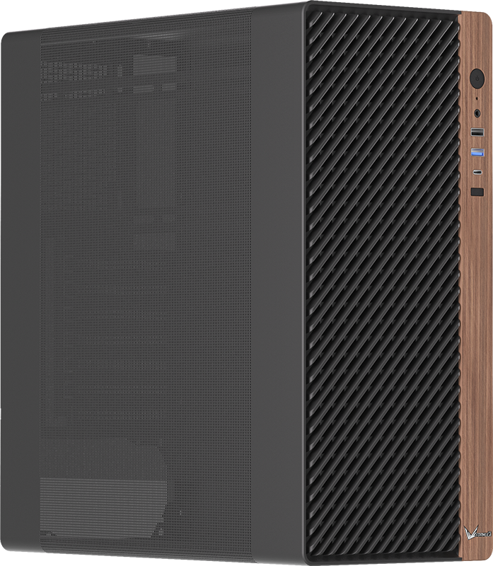 Gabinete Formula V Timberline T2 Black (atx + 4 Fans Frgb)