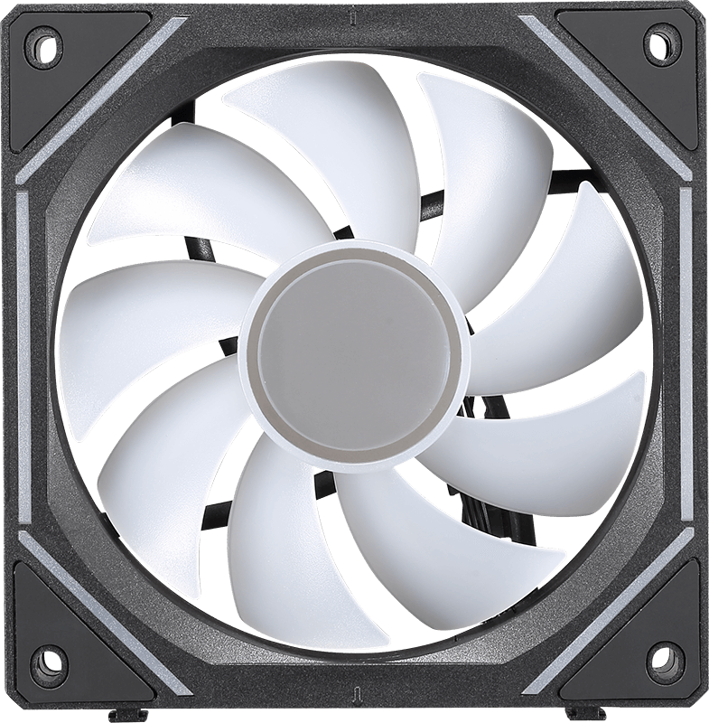 Fan Formula V Air Bridge Black Argb (12cm, Argb, Pack X 3)