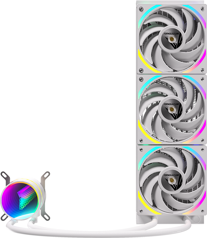 Water Cooling Formula V Oasis L360 Argb White