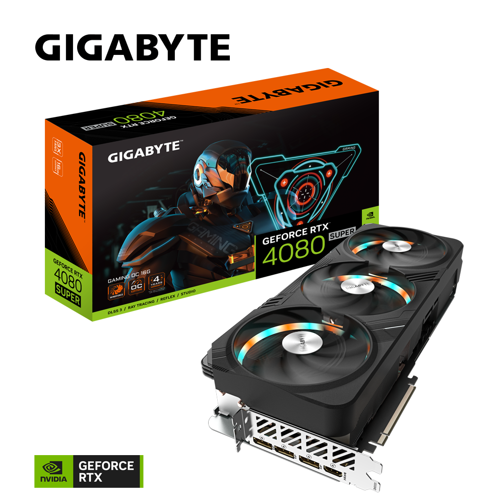 Outlet Placa De Video Gigabyte Geforce Rtx 4080 Super Gaming Oc 16gb Gddr6x