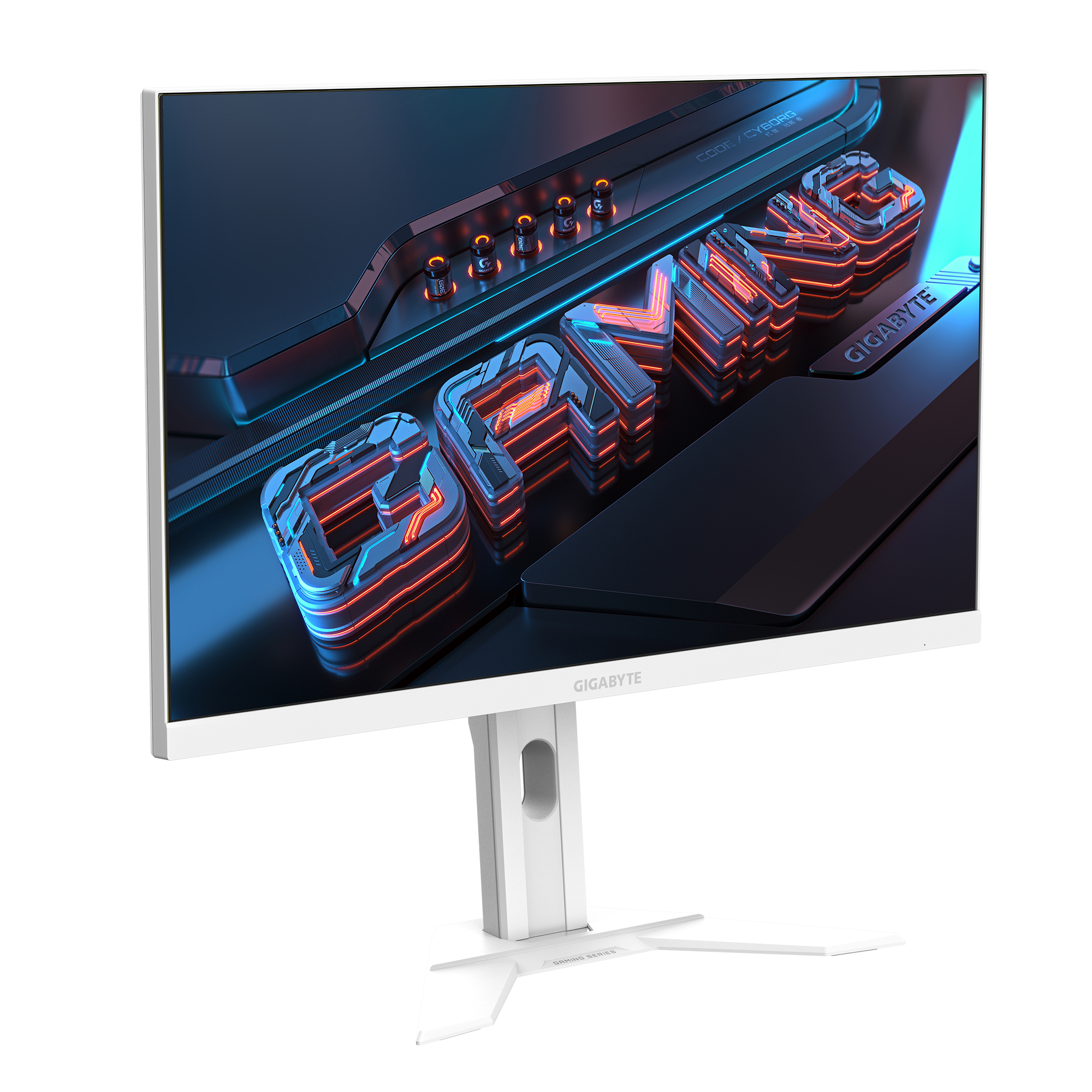 Monitor Gamer Gigabyte 27 M27qa Ice Sa Ips Qhd 1440p 180hz 1ms Hdr400  White
