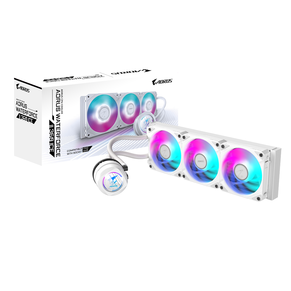 Water Cooler Gigabyte Aorus Waterforce Ii 360i Ice ( Blanco )