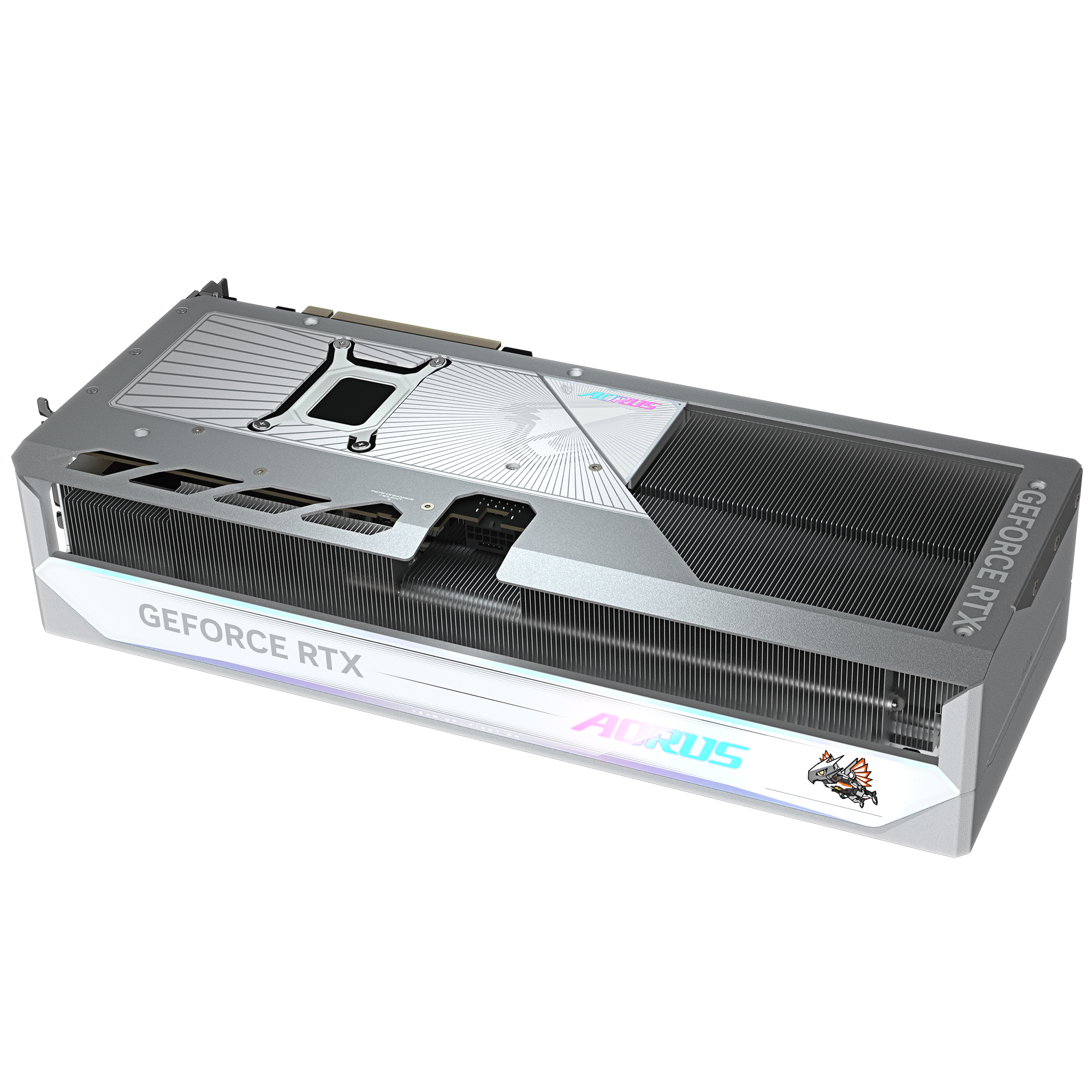Placa De Video Gigabyte Rtx 5080 Aorus Master Ice 16gb Gddr7 (white)