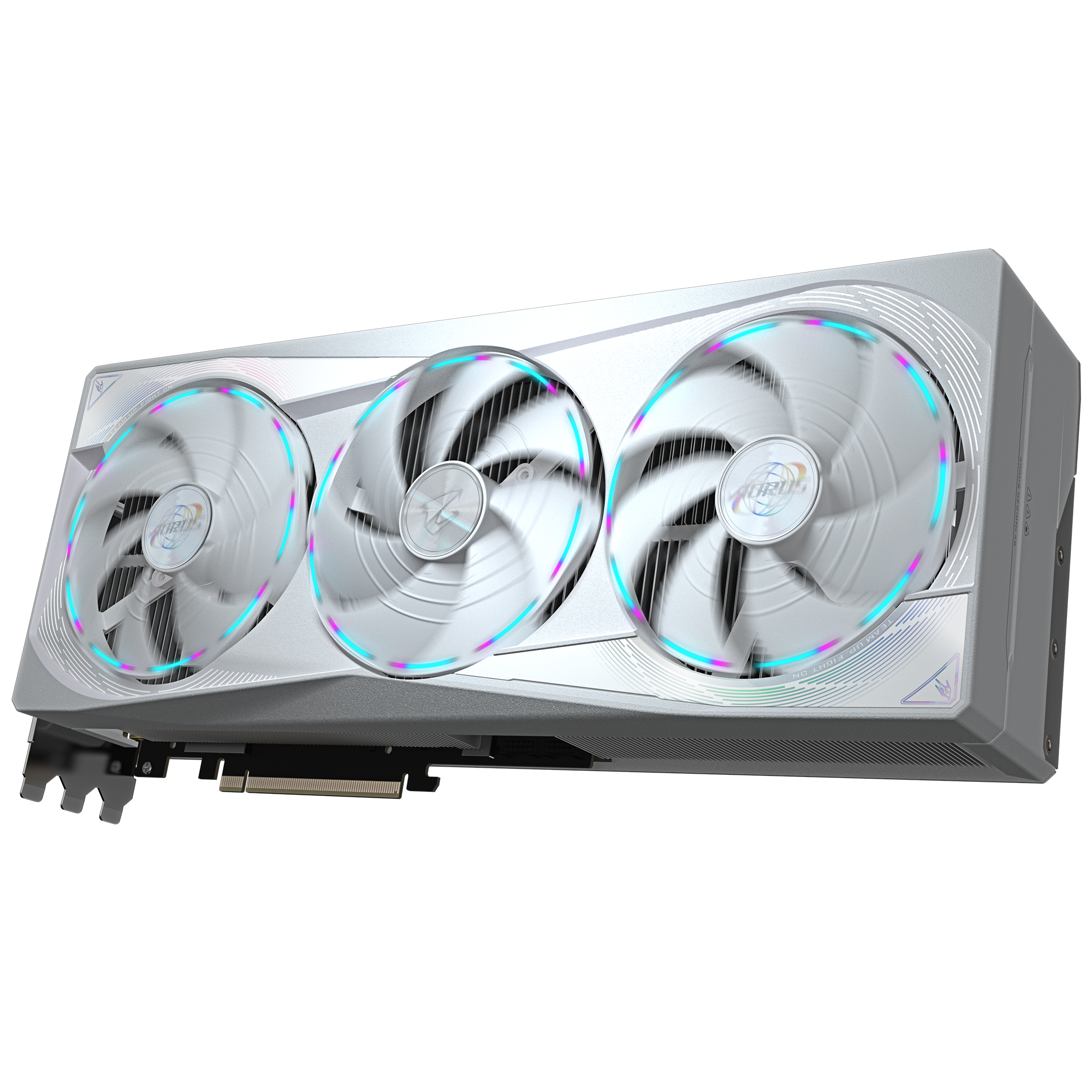 Placa De Video Gigabyte Rtx 5080 Aorus Master Ice 16gb Gddr7 (white)