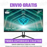 MONITOR VALKYRIE 27\" QHD 1440P 200HZ 1MS IPS G SYNC HDR