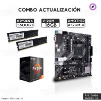COMBO ROCKET RYZEN 5 5600GT - A520 - 16GB