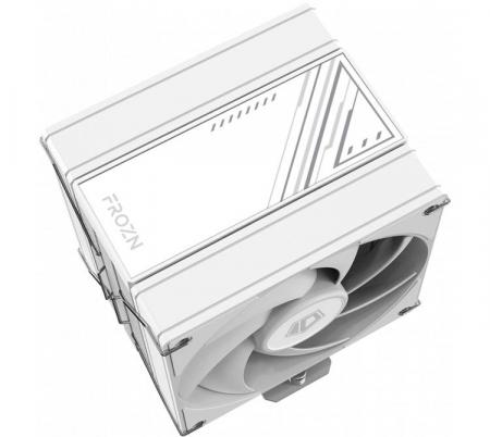Disipador para CPU ID Cooling FROZN A410 DW Blanco doble ventilador TDP 230W