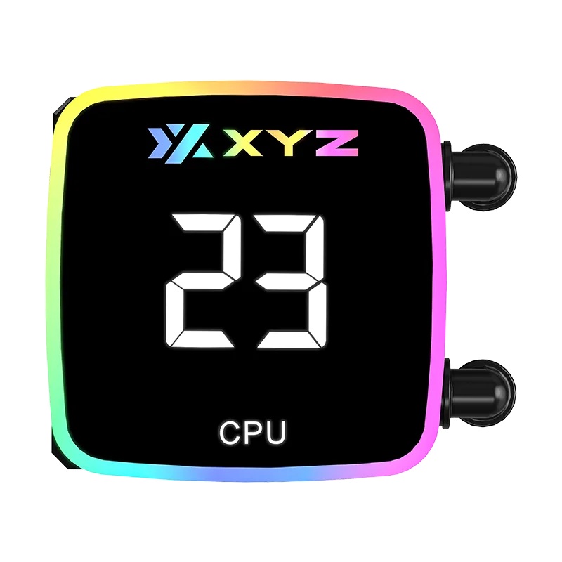 Water Cooling XYZ AQUAPULSE AIO 240 ARGB con pantalla de temperatura