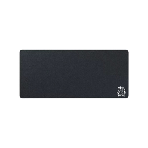 Mouse Pad Raptor Ultra Glide Antideslizante Impermeable XL 90x40 cms negro