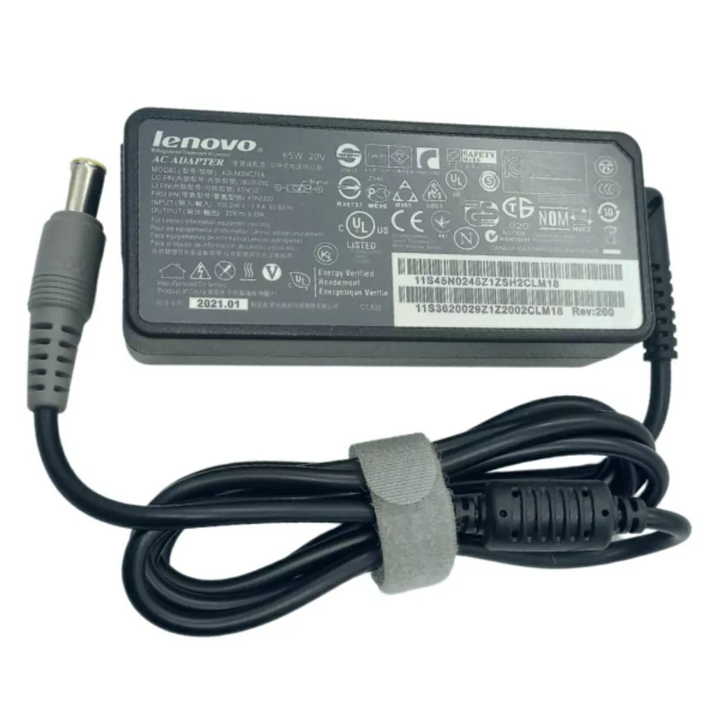 Cargador IBM Lenovo 20V 3.25A 65W 92P1155