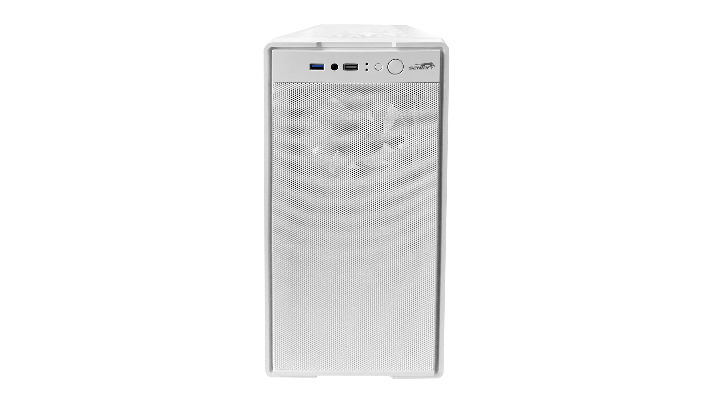 Gabinete Sentey M12 3 Fan ARGB Vidrio lateral Frente Mesh Blanco