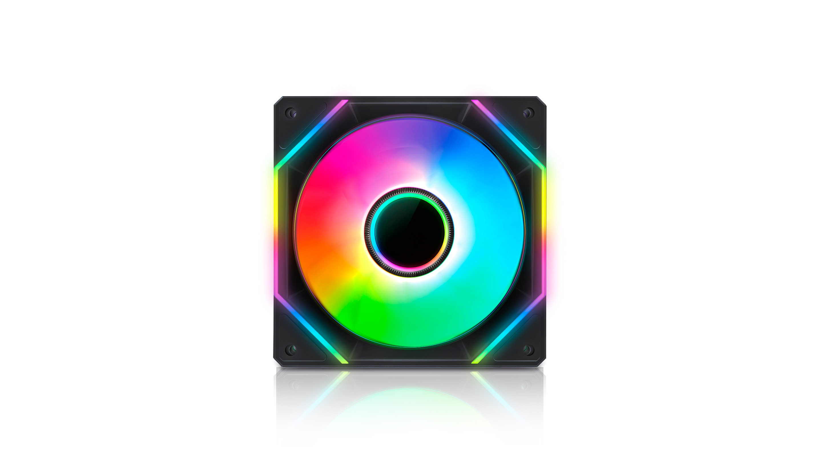 Cooler Sentey F80 ARGB 120mm conexion PWM + ARGB