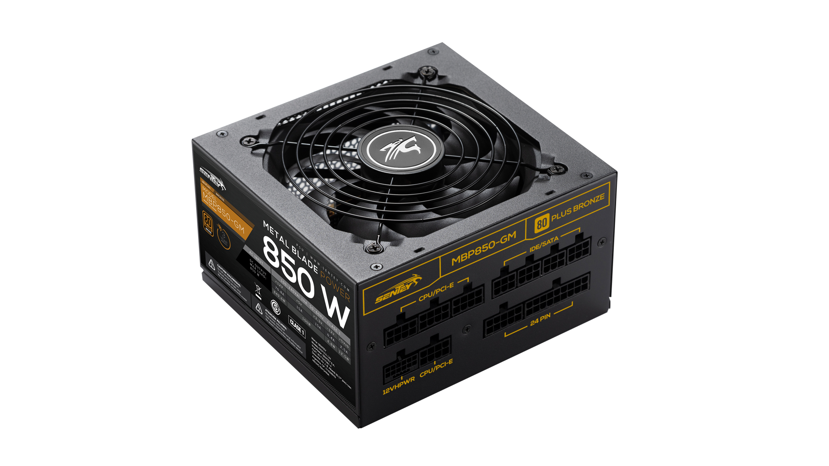 Fuente Sentey 850W MBP850-GM 80 Plus Bronce Full Modular