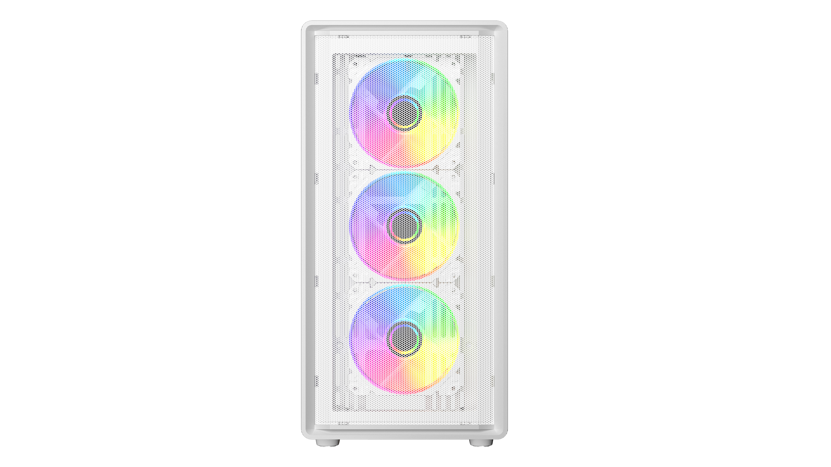 Gabinete Sentey M40 4 Fan ARGB Vidrio lateral y frontal Blanco