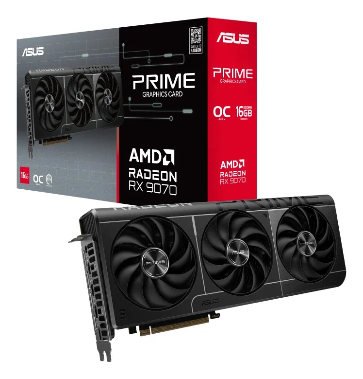 RX 9060 XT 16 GB GDDR6 ASUS PRIME OC