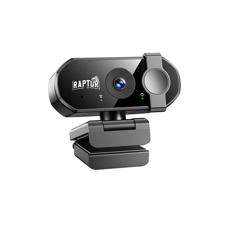 Web Cam Raptor 4K USB con microfono