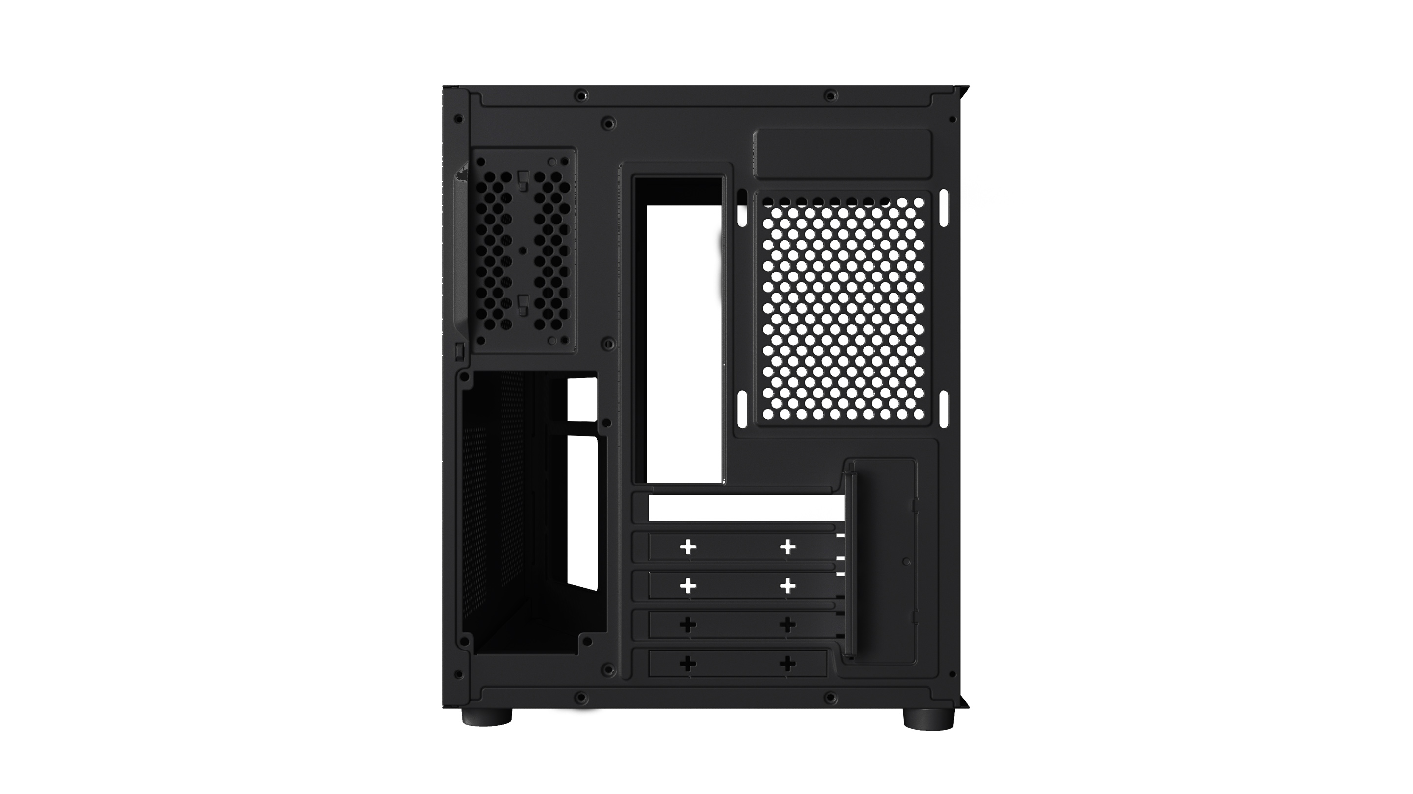 Gabinete Sentey A8 Negro Vidrio Templado 5 Fan ARGB